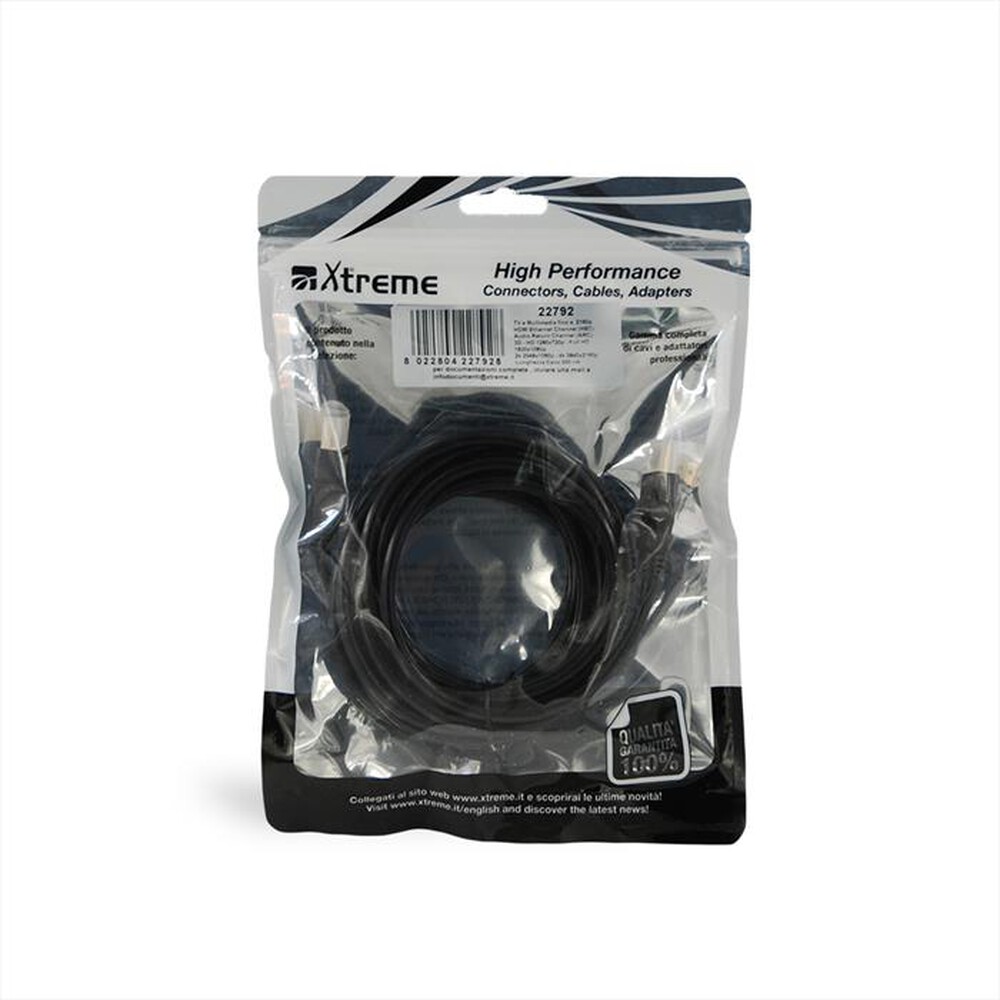 Immagine del prodotto XTREME - 22792 - Cavo HDMI 3mt-NERO