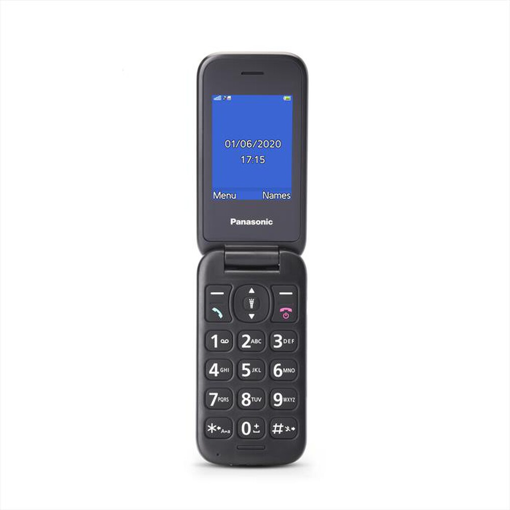 "PANASONIC - Cellulare KX-TU400EXRM-rosso"