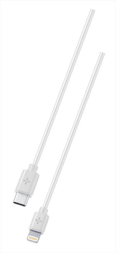CELLULARLINE - PLBCABC2LMFI1MW Cavo da USB Type-C a Lightning-Bianco