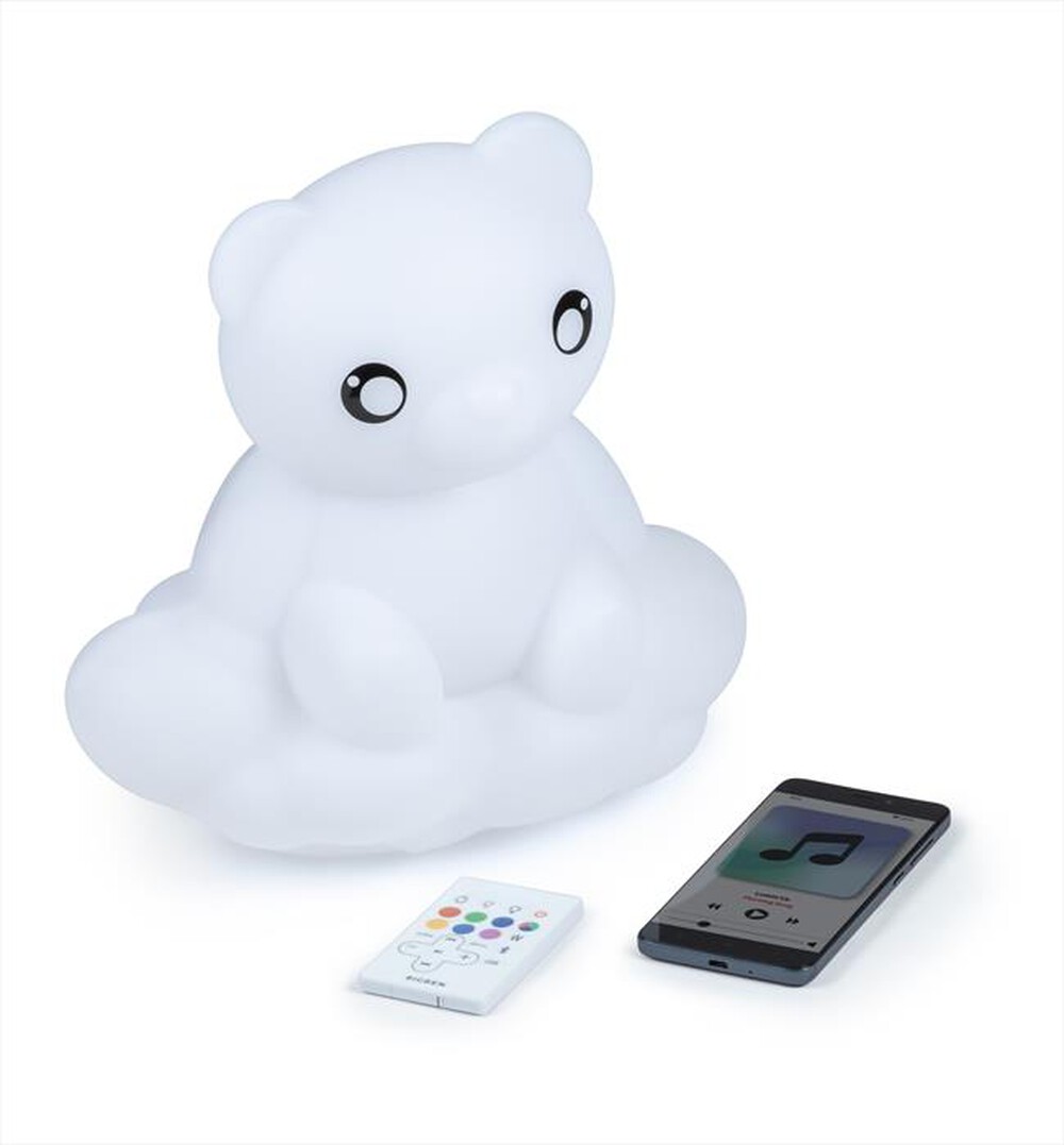 "BIG BEN - LUMIN'US ORSO SPEAKER BT-Bianco"
