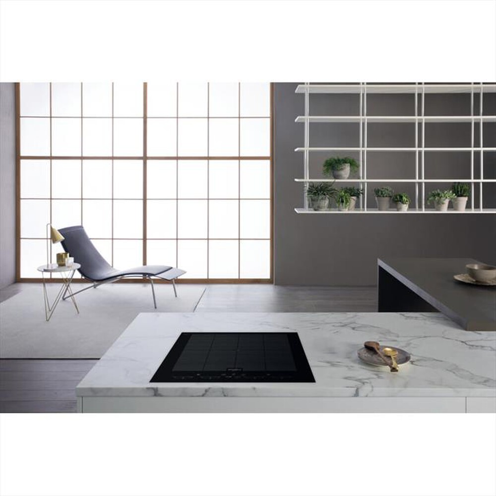 "WHIRLPOOL - Piano cottura elettrico SMO 658C/NE HOB WP 65 cm-Nero"