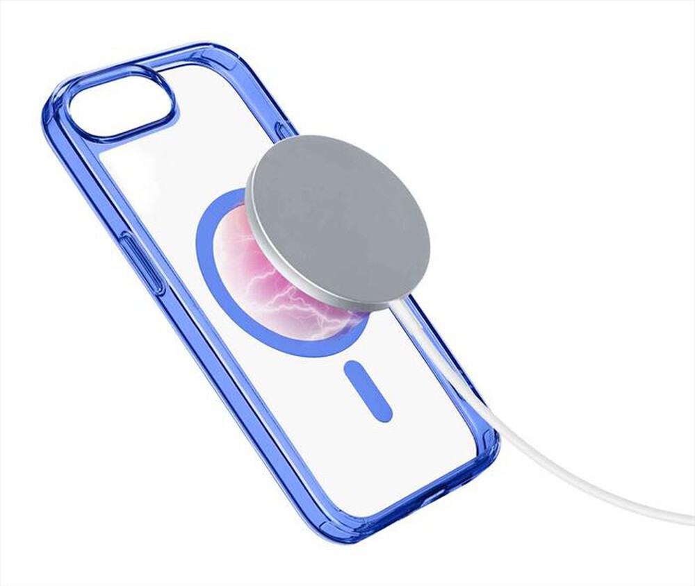 Immagine del prodotto CELLULARLINE - Cover ICONIC MAG - IPHONE SE (2025)-Blue,Transparent