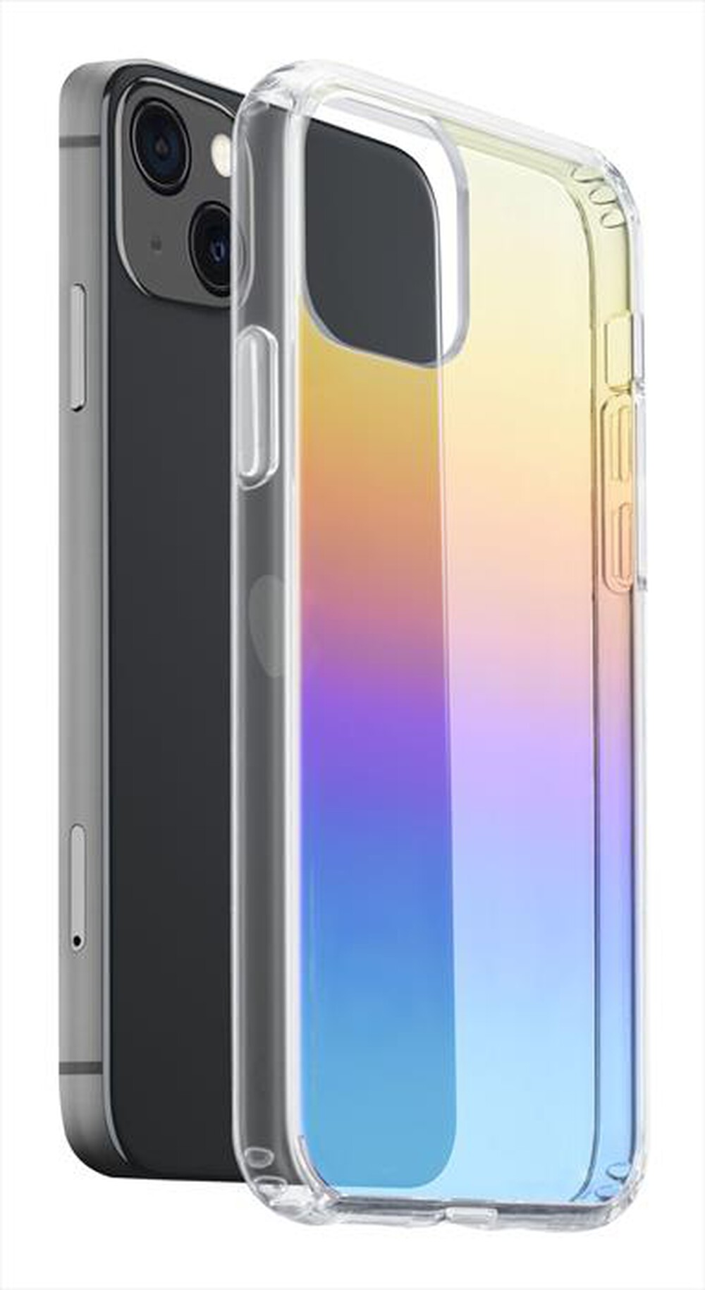 "CELLULARLINE - Cover PRISMA per iPhone 14-Transparent"