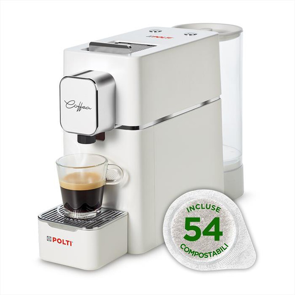 Immagine del prodotto POLTI - Macchina da caffè Coffea S15W + 54 CIALDE-Bianco