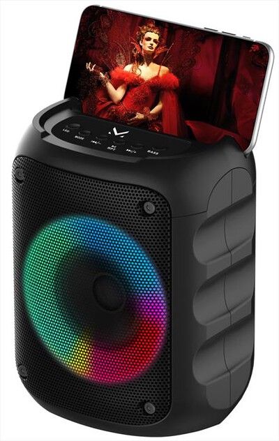 MAJESTIC - Party speaker Bluetooth FIRE 1-NERO