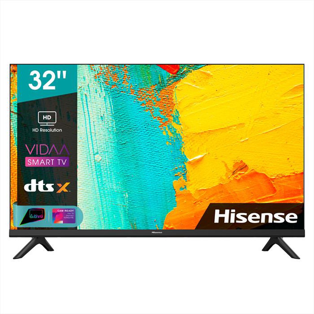 "HISENSE - Smart TV LED Vidaa HD READY 32\" 32A4DG-Black"