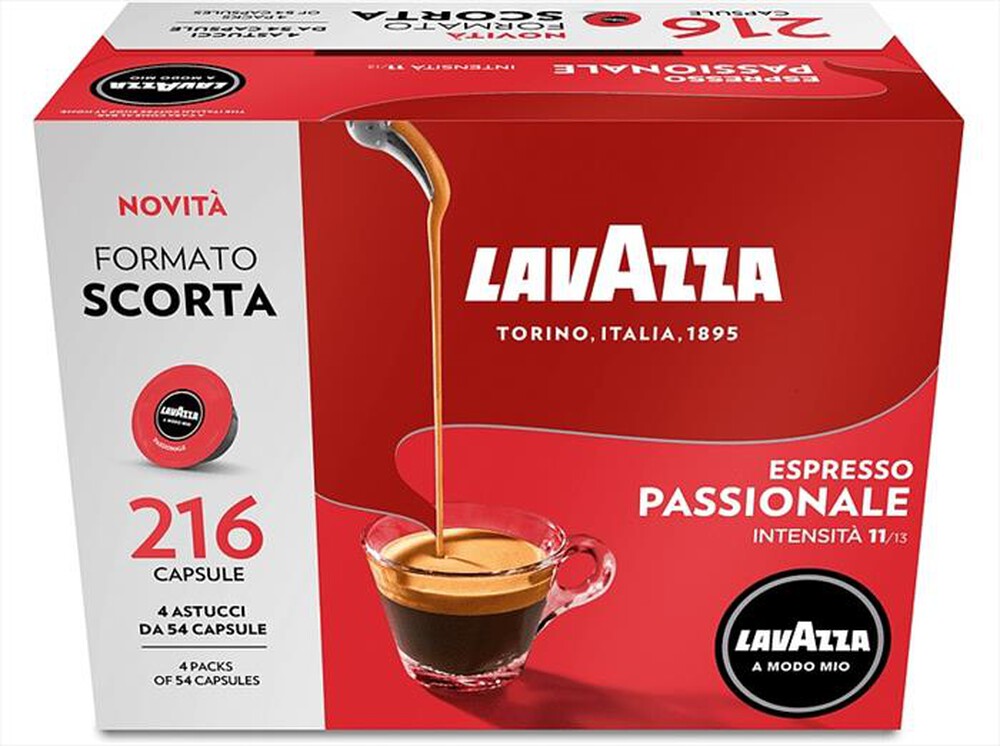 Immagine del prodotto LAVAZZA - PASSIONALE - A Modo Mio 216 Caps