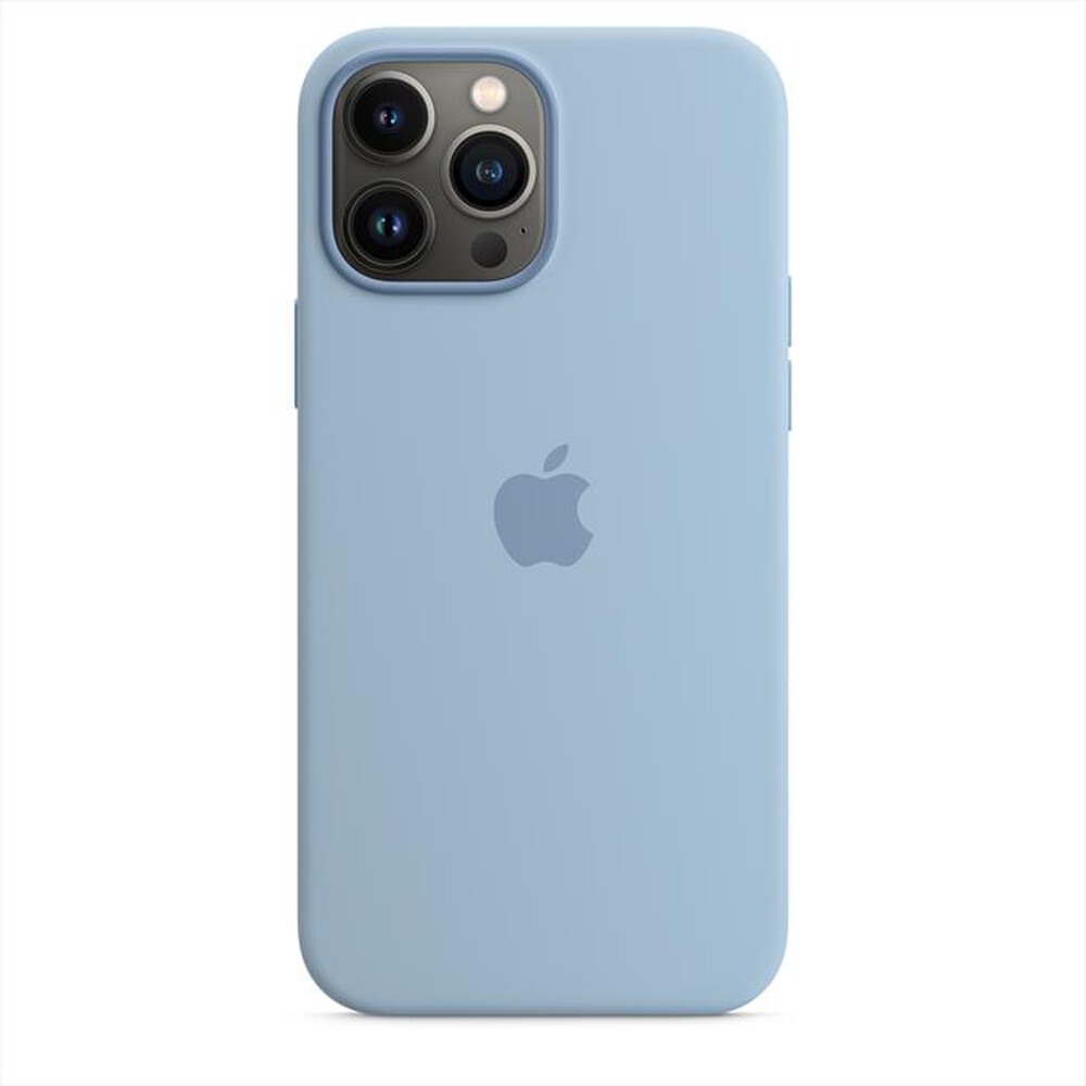 "APPLE - COVER PER IPHONE 13 PRO MAX SILICONE CON MAGSAFE-Celeste Nebbia"