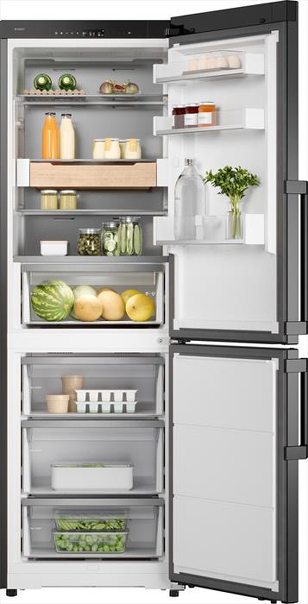 Immagine del prodotto ASKO - Frigorifero combinato RFC 586 KNBB1 Classe B 314lt-Black Steel