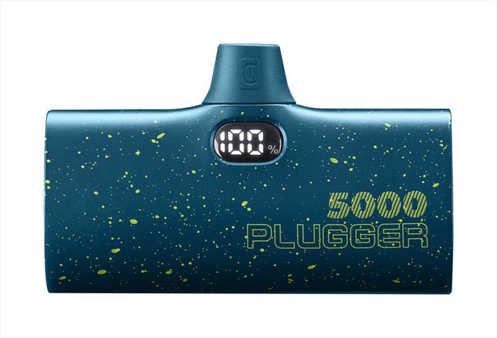 "CELLULARLINE - Powerbank PBPLUGGER5000B-Blu"