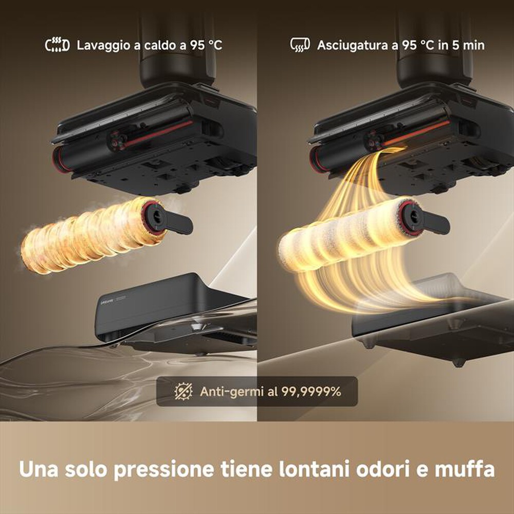 Immagine del prodotto DREAME - Scopa elettrica H15 HEAT-Nero