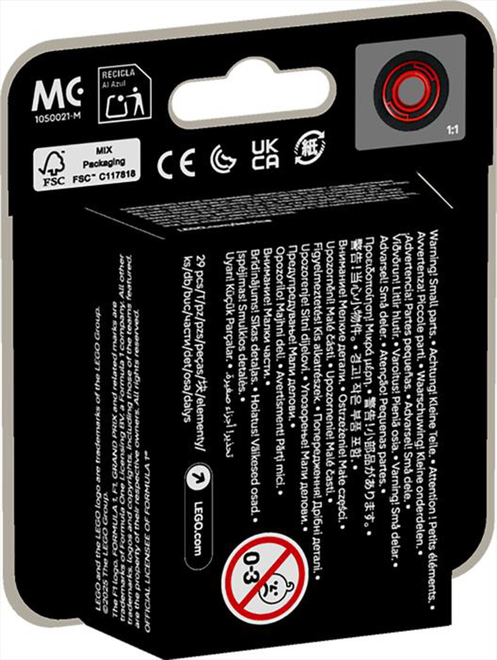 Immagine del prodotto LEGO - MINIFIGURES Monoposto di F1® da collezione 71049