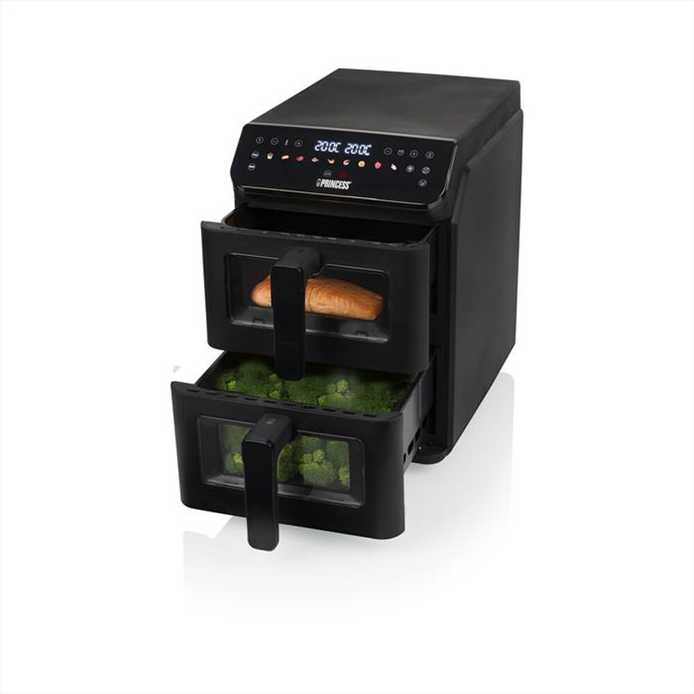 Immagine del prodotto PRINCESS - Friggitrice ad aria DUAL VERTICAL-Nero