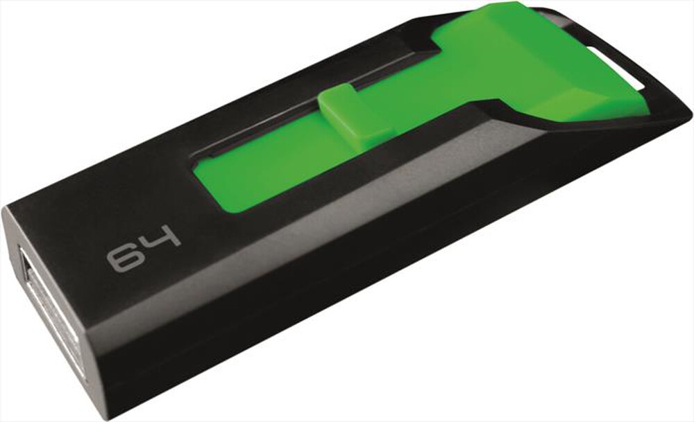 "EMTEC - EMTEC SLIDE C450 64GB-Nero/Verde"