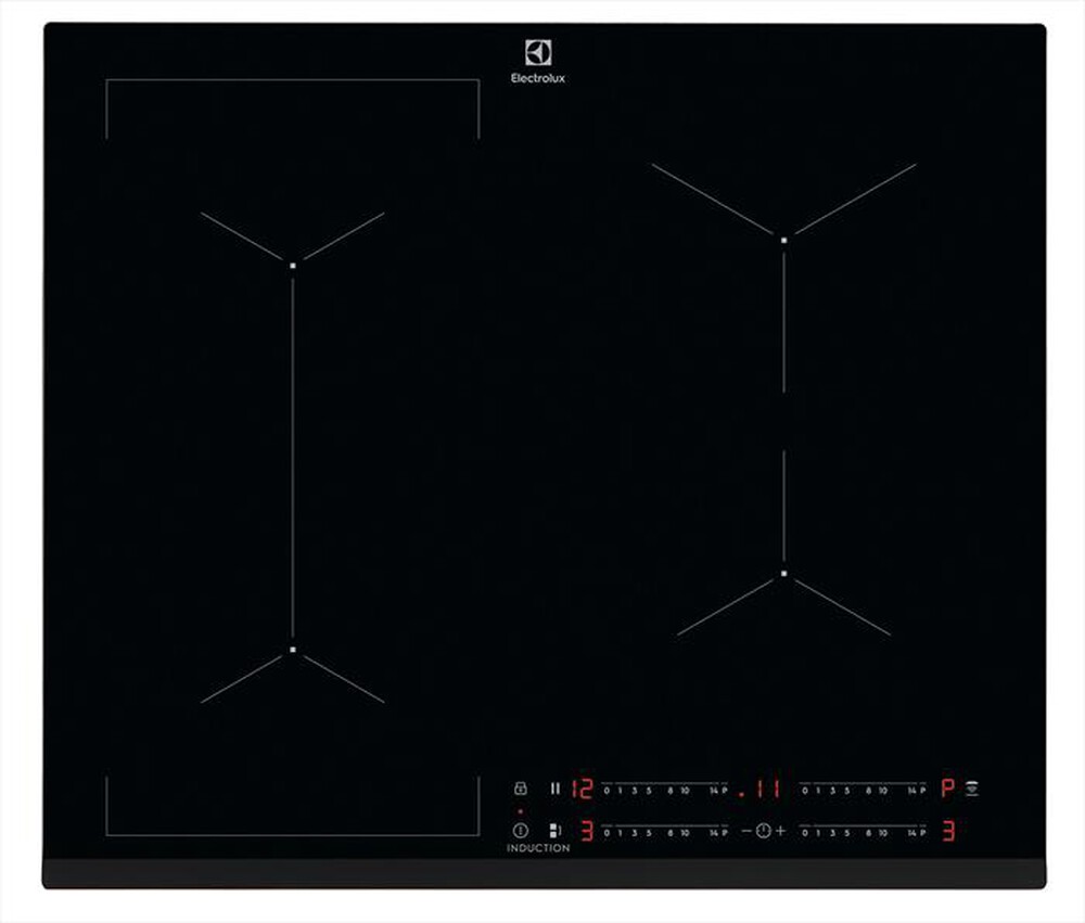 "ELECTROLUX - Piano cottura induzione CIL63443 59 cm-Nero"