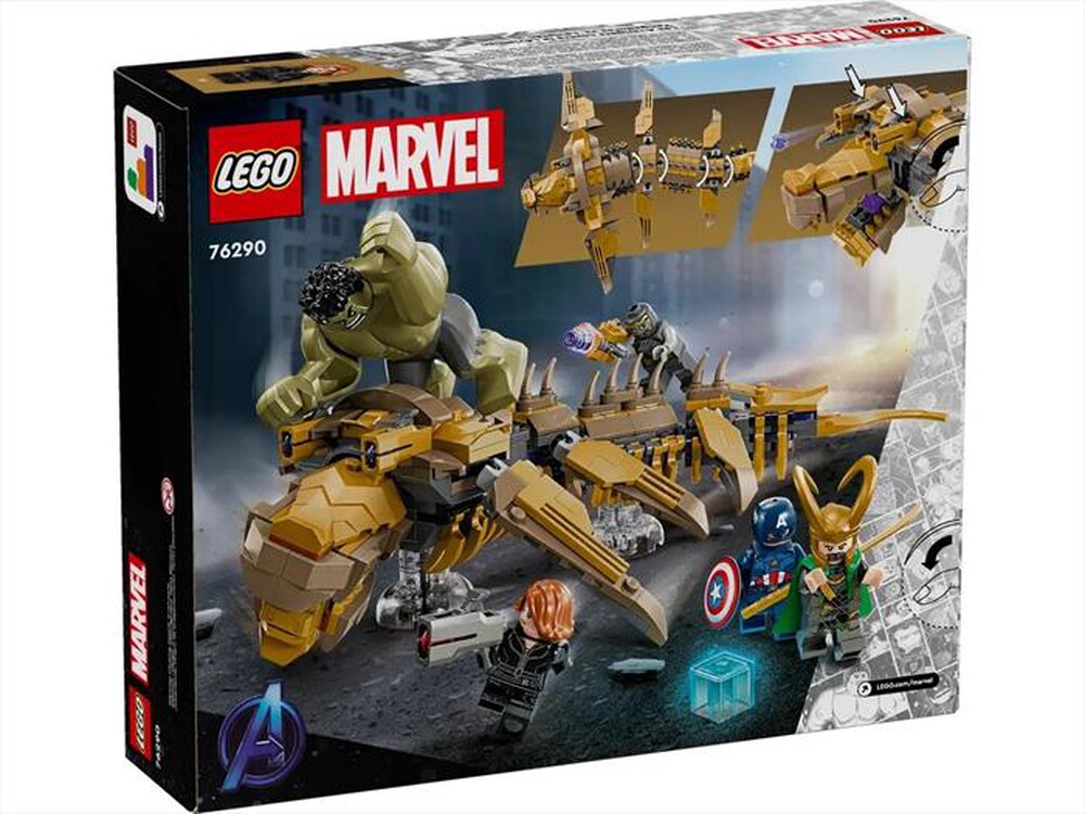 "LEGO - Avengers vs. Leviathan - 76290-Multicolore"