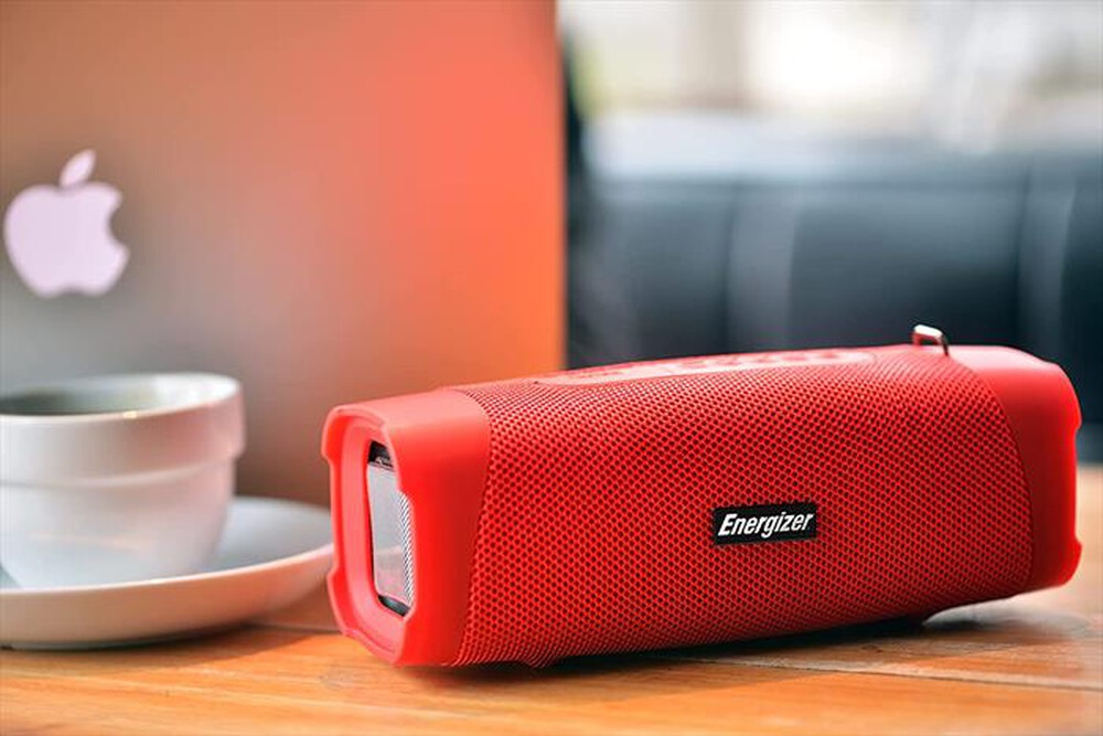 "ENERGIZER - BTS105 SPEAKER PORTATILE BLUETOOTH-ROSSO"