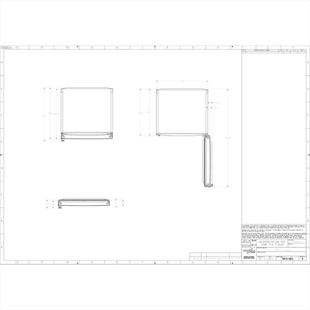 Immagine del prodotto WHIRLPOOL - Frigorifero 2 porte WT70E 952 X Classe E