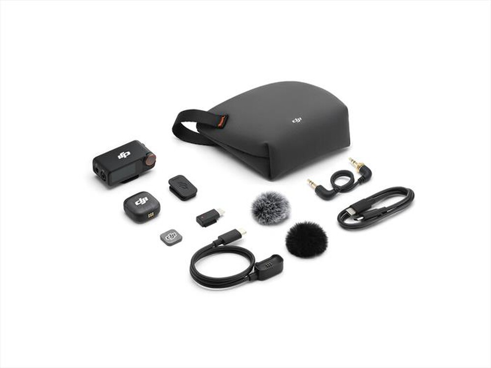 Immagine del prodotto DJI - MIC 3 Mini microfono wireless avanzato-Nero