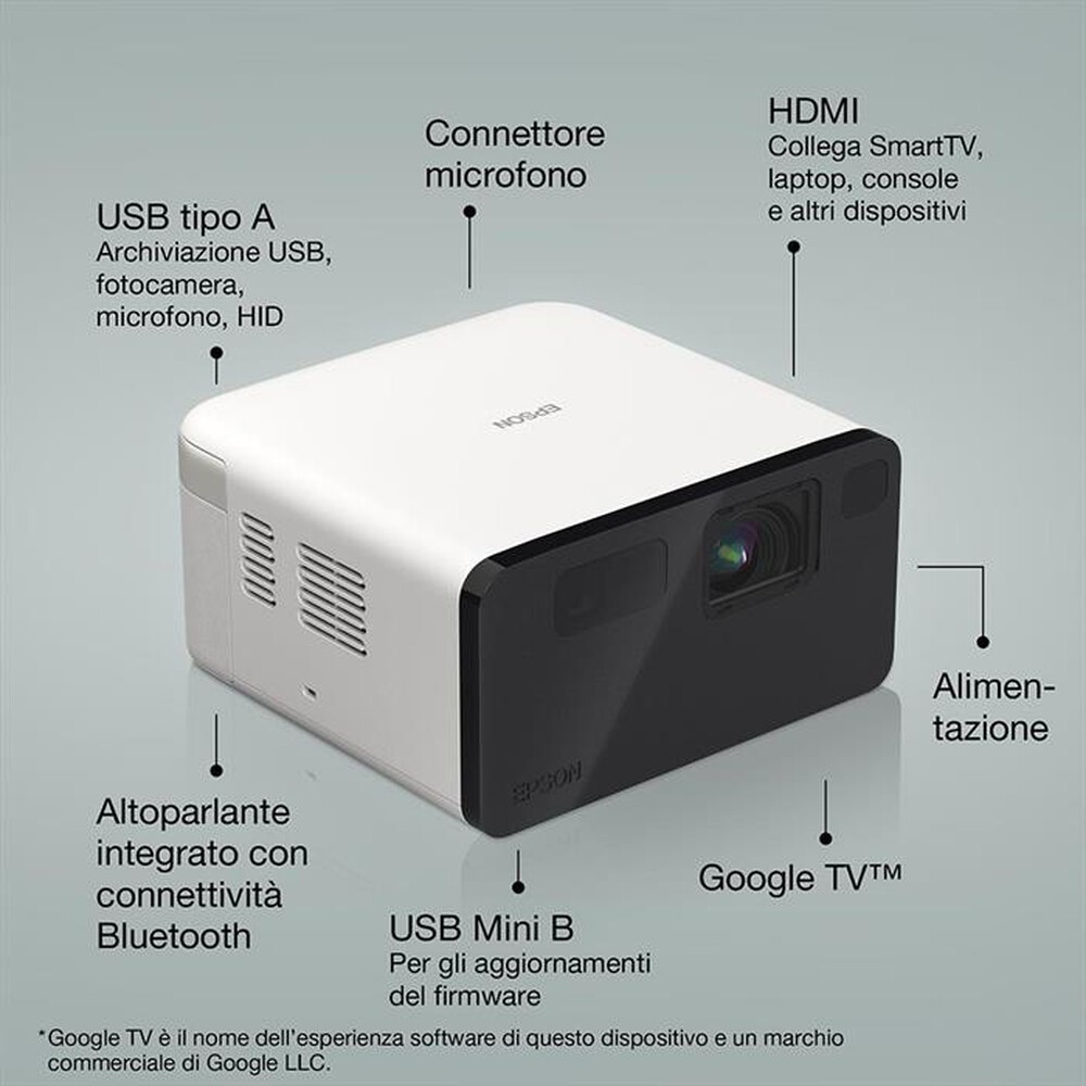 Immagine del prodotto EPSON - Videoproiettore V11HB35040-Bianco