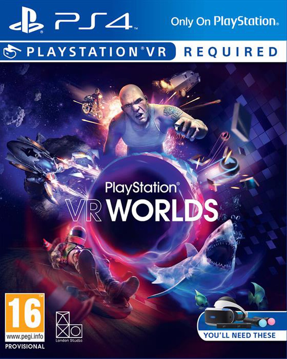 "SONY COMPUTER - Worlds PS4 - Playstation VR"