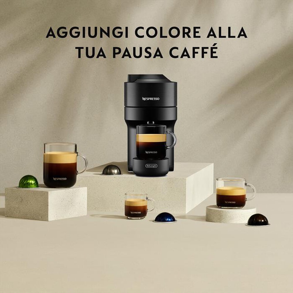 Immagine del prodotto DE LONGHI - Macchina da caff&egrave; VERTUO POP ENV90.B Nespresso-Nero