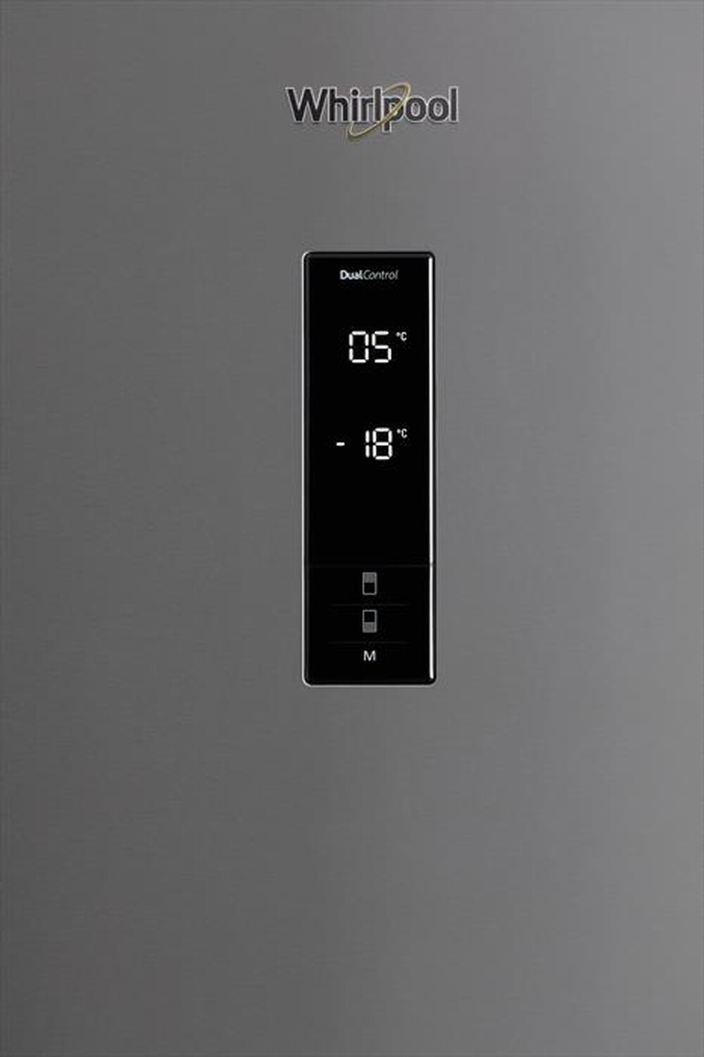 "WHIRLPOOL - Frigorifero combinato W84BE 73 X Classe D 588 lt-Acciaio inossidabile"