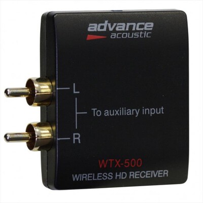 ADVANCE ACOUSTIC - WTX 500 Modulo Wireless Bluetooth-Nero