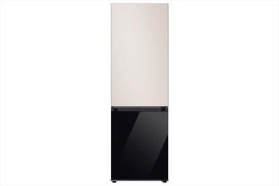 SAMSUNG - Frigorifero combinato F-RB34D153922 BESPOKE-Satin Beige-Clean Black