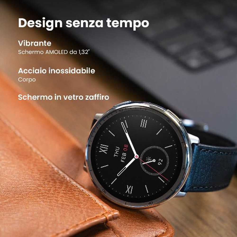 Immagine del prodotto AMAZFIT - Smartwatch ACTIVE 2 ROUND PREMIUM ED-Black+red