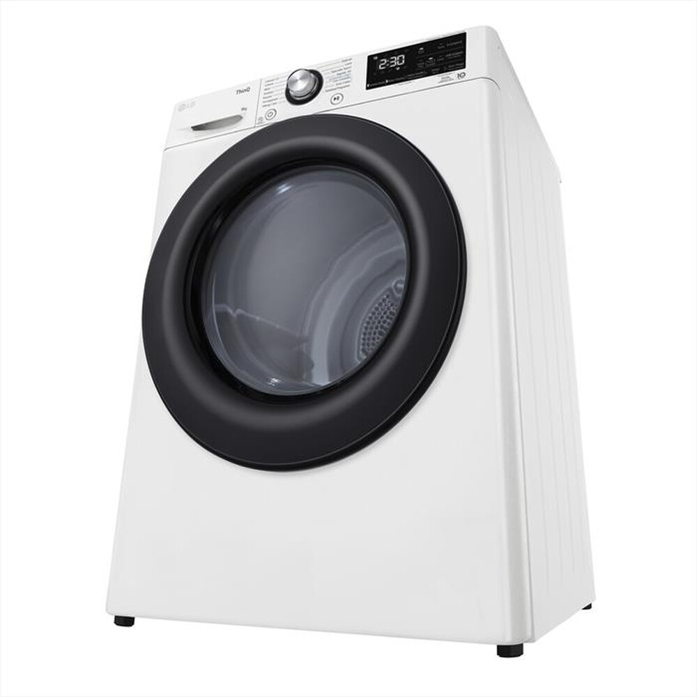"LG - Asciugatrice RH90V9AVBN 9 Kg Classe A+++-Bianca"