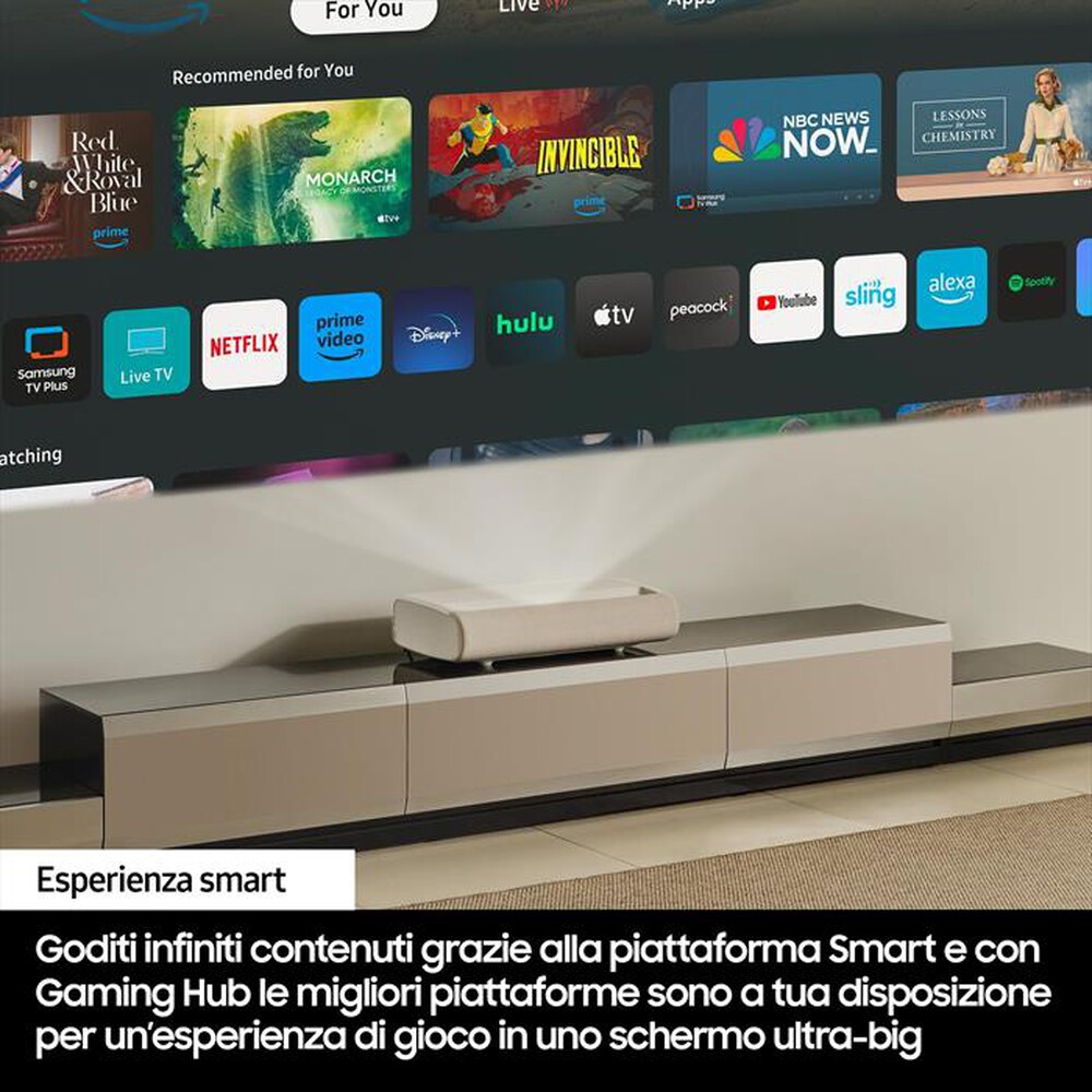 Immagine del prodotto SAMSUNG - Videoproiettore SP-LPU9DSAXXXE-WARM WHITE
