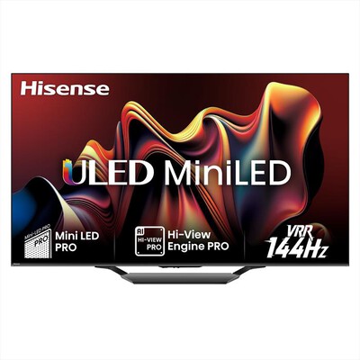 HISENSE - Smart TV MINI LED UHD 4K 55" 55U79NQ-Metallo - Grigio Carbone