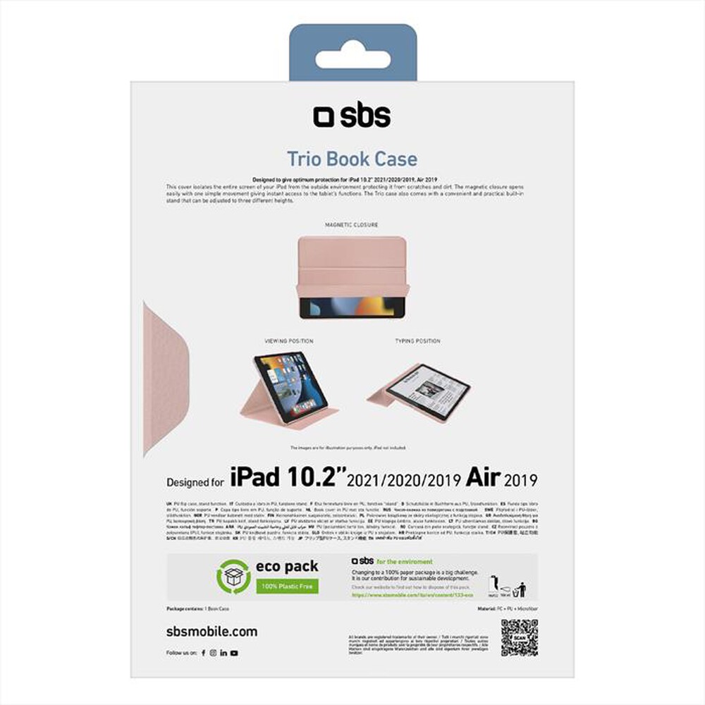 Immagine del prodotto SBS - TABKPROIPAD21P-Rosa