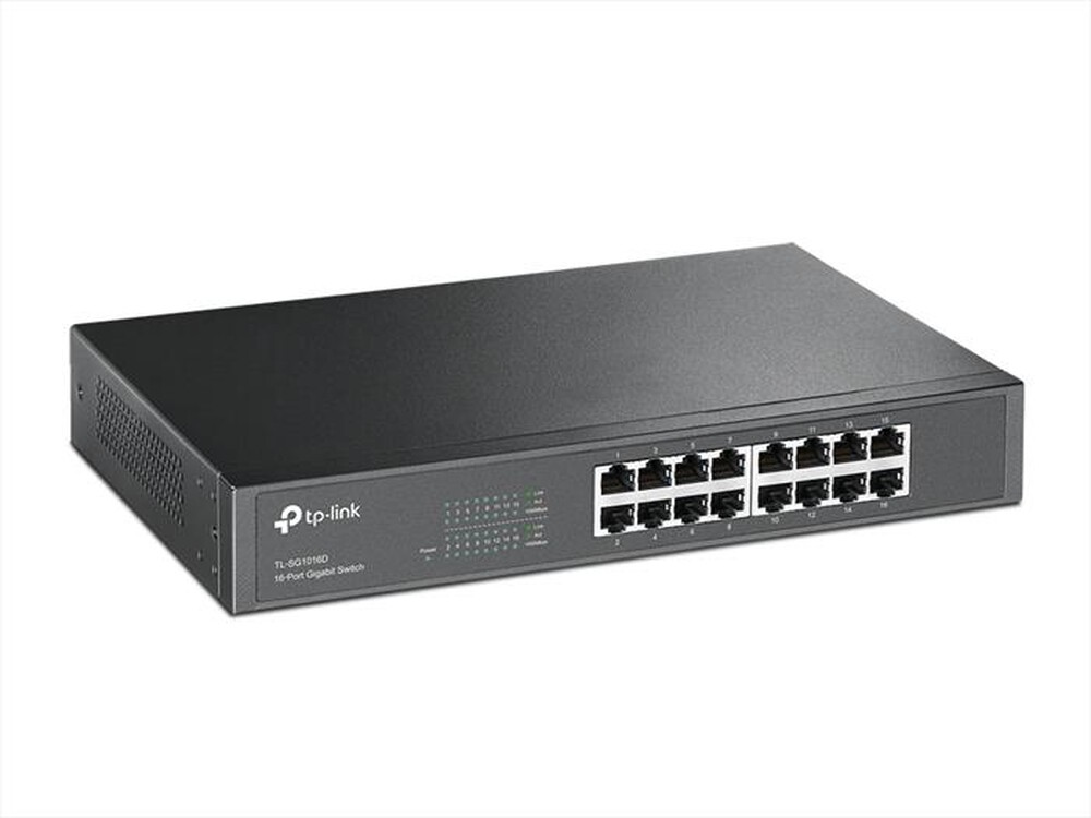 "TP-LINK - TL-SG1016D SWITCH DESKTOP GIGABIT 16 PORTE"