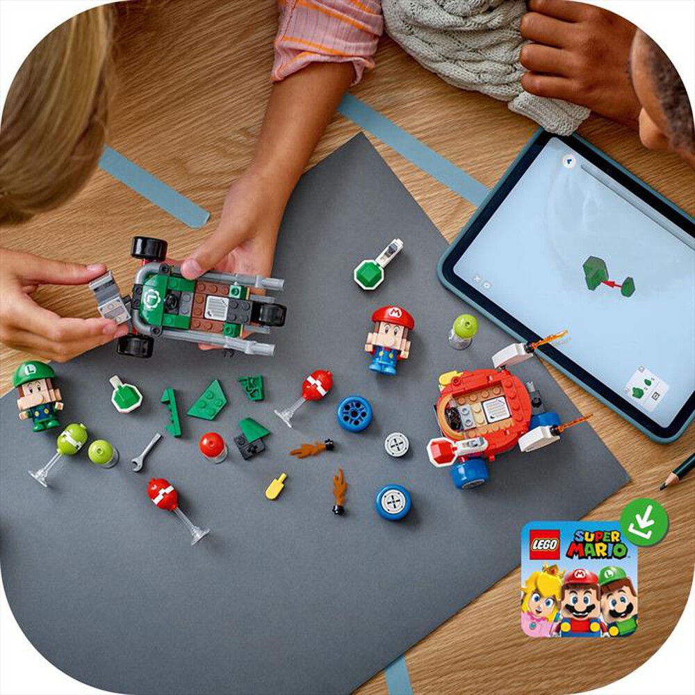 Immagine del prodotto LEGO - SUPER MARIO Mario Kart Baby Mario Baby Luigi 72034