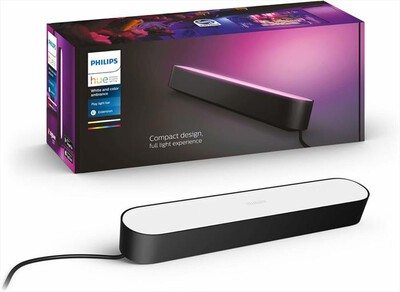 PHILIPS - HUE PLAY ESTENSIONE 1 PEZZO NERO-Multicolore,  PHILIPS - HUE PLAY ESTENSIONE 1 PEZZO NERO-Multicolore