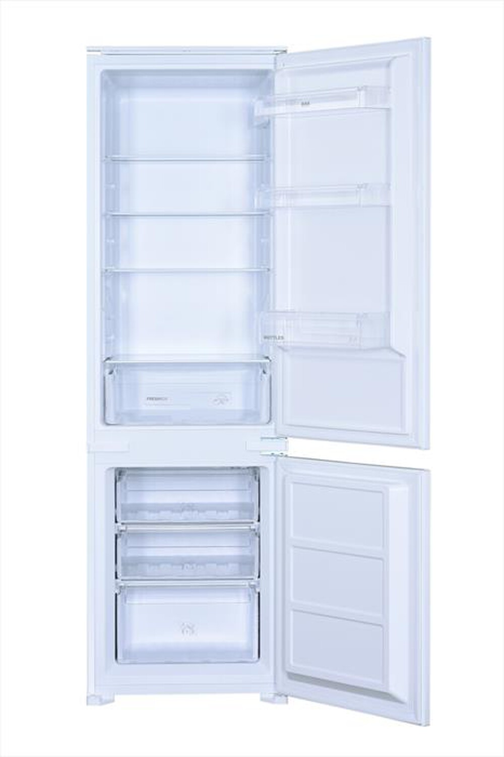 "AAAMAZE - Frigorifero combinato AHCO34SEB0 Classe E 249 lt-Bianco"