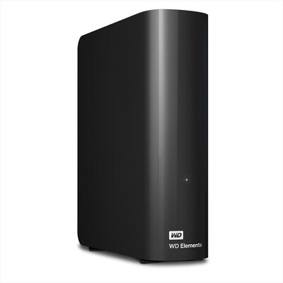 WD - Hard disk esterno ELEMENTS DESKTOP 16TB-Nero