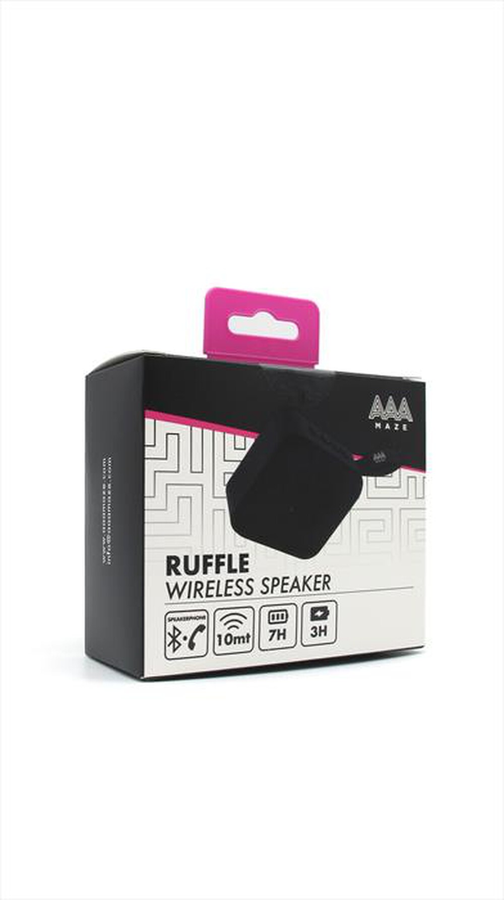 "AAAMAZE - SPEAKER BT RUFFLE BK-NERO"