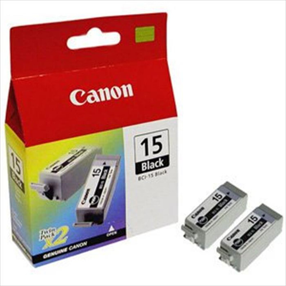 "CANON - Canon BCI 15 - Serbatoio inchiostro - 2 x nero-Black"