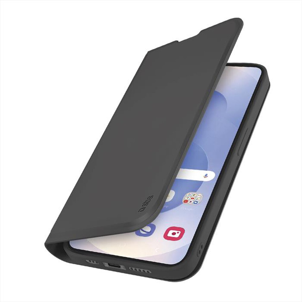 Immagine del prodotto SBS - Cover Wallet smooth Samsung S25 Edge TEWALSAS25EK-Nero