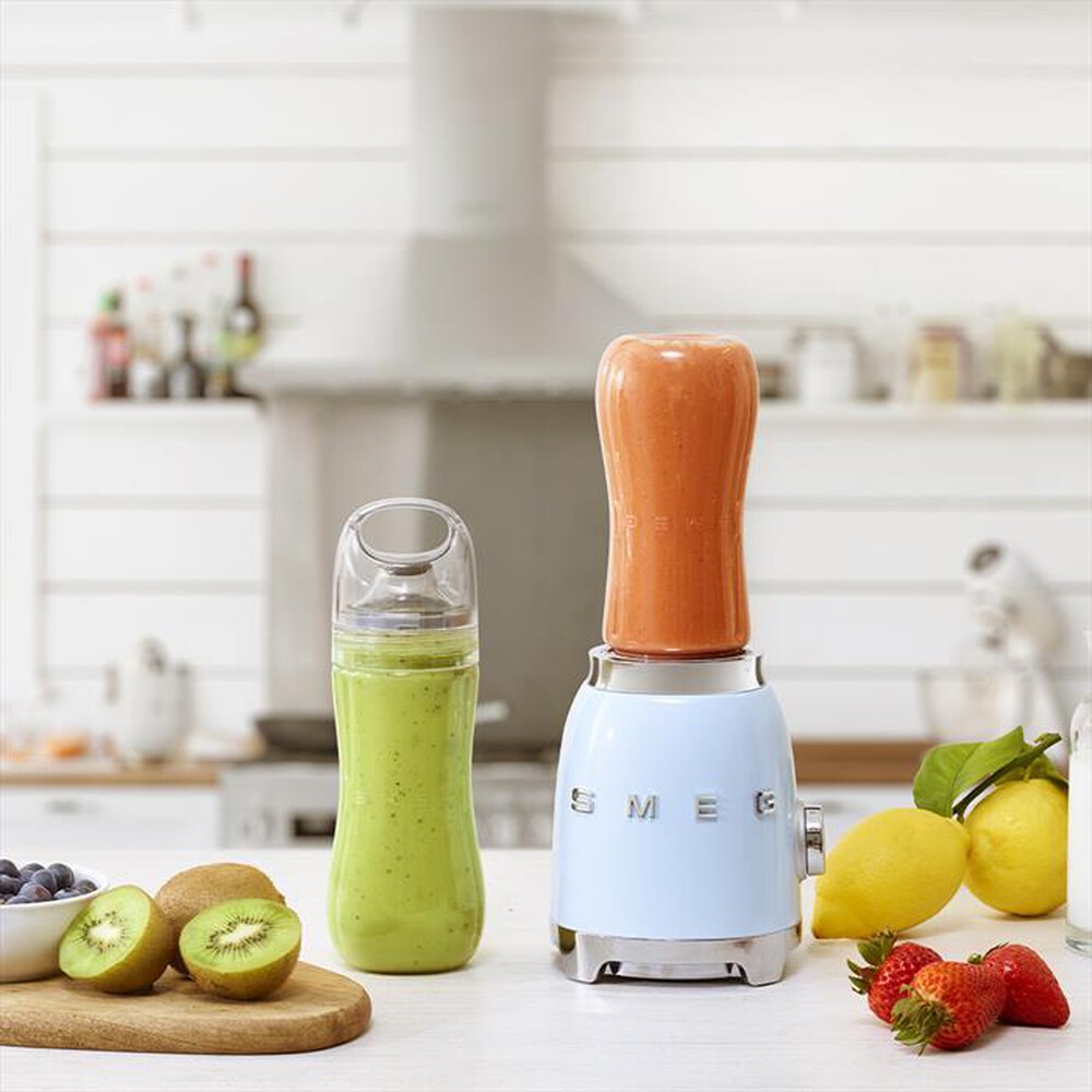 "SMEG - Frullatore Compatto 50's Style- PBF01PBEU-Azzurro"
