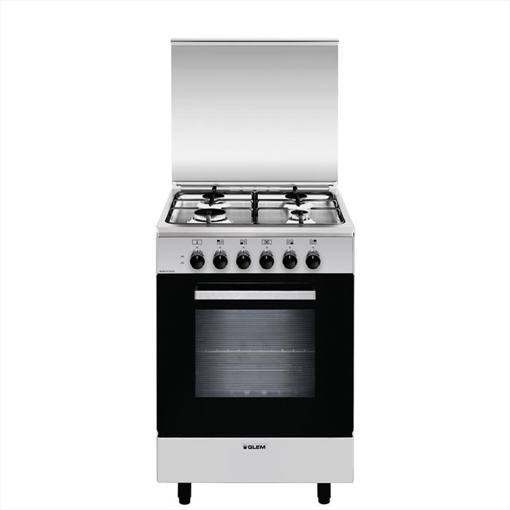 Immagine del prodotto GLEM GAS - Cucina a gas A554MI6 Classe A-INOX