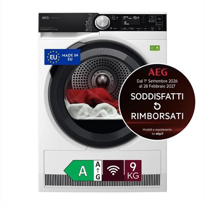 AEG - Asciugatrice XTR9HBGA9YA 9 Kg Classe A-Bianco