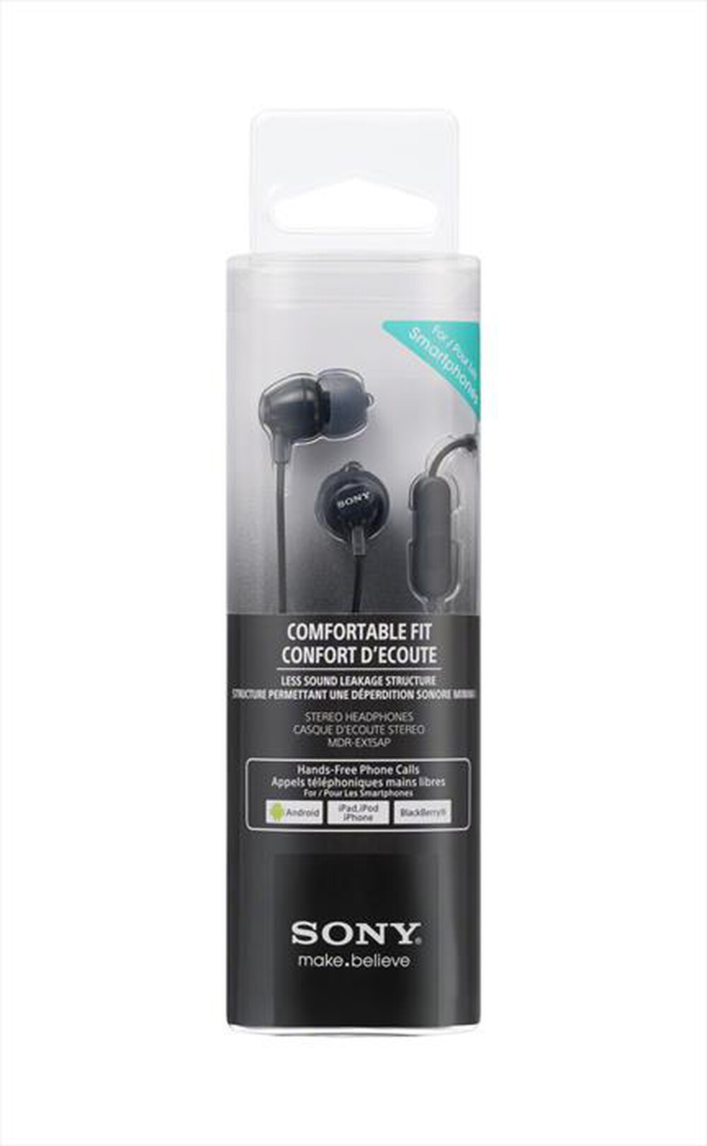 "SONY - MDREX15APB.CE7-NERO"