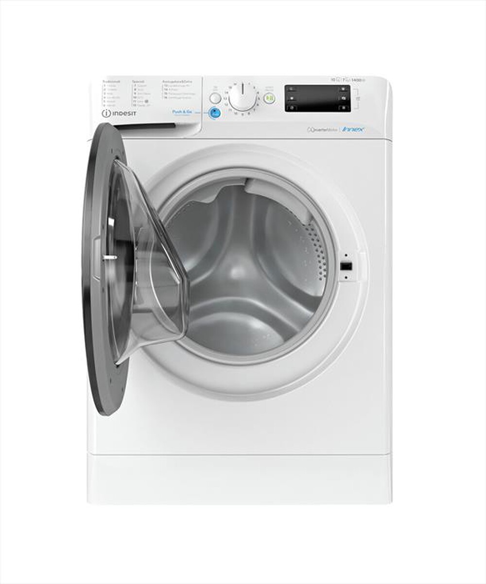 "INDESIT - Lavasciuga INNEX BDE 107426 WK IT 10/7 Kg Classe A-Bianco"