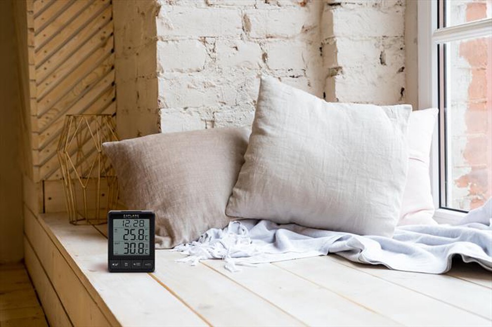 Immagine del prodotto EXPLORE SCIENTIFIC - WSH002 TERMOMETRO INTERNO/ESTERNO-Black