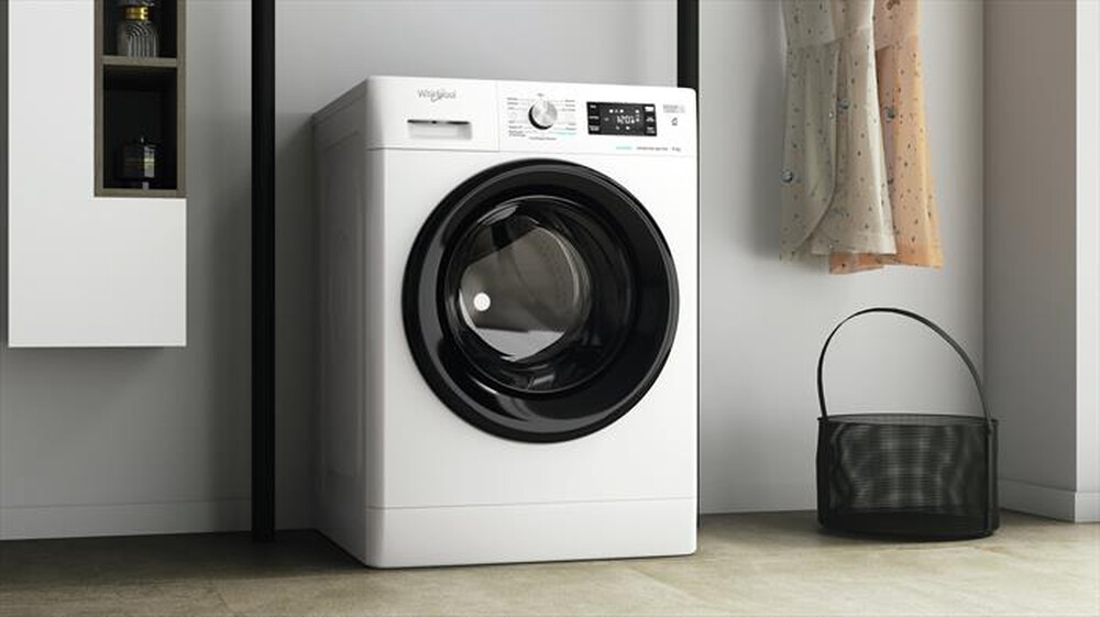 "WHIRLPOOL - Lavatrice FRESHCARE FFB D95 BV IT 9 Kg Classe B-Bianco"