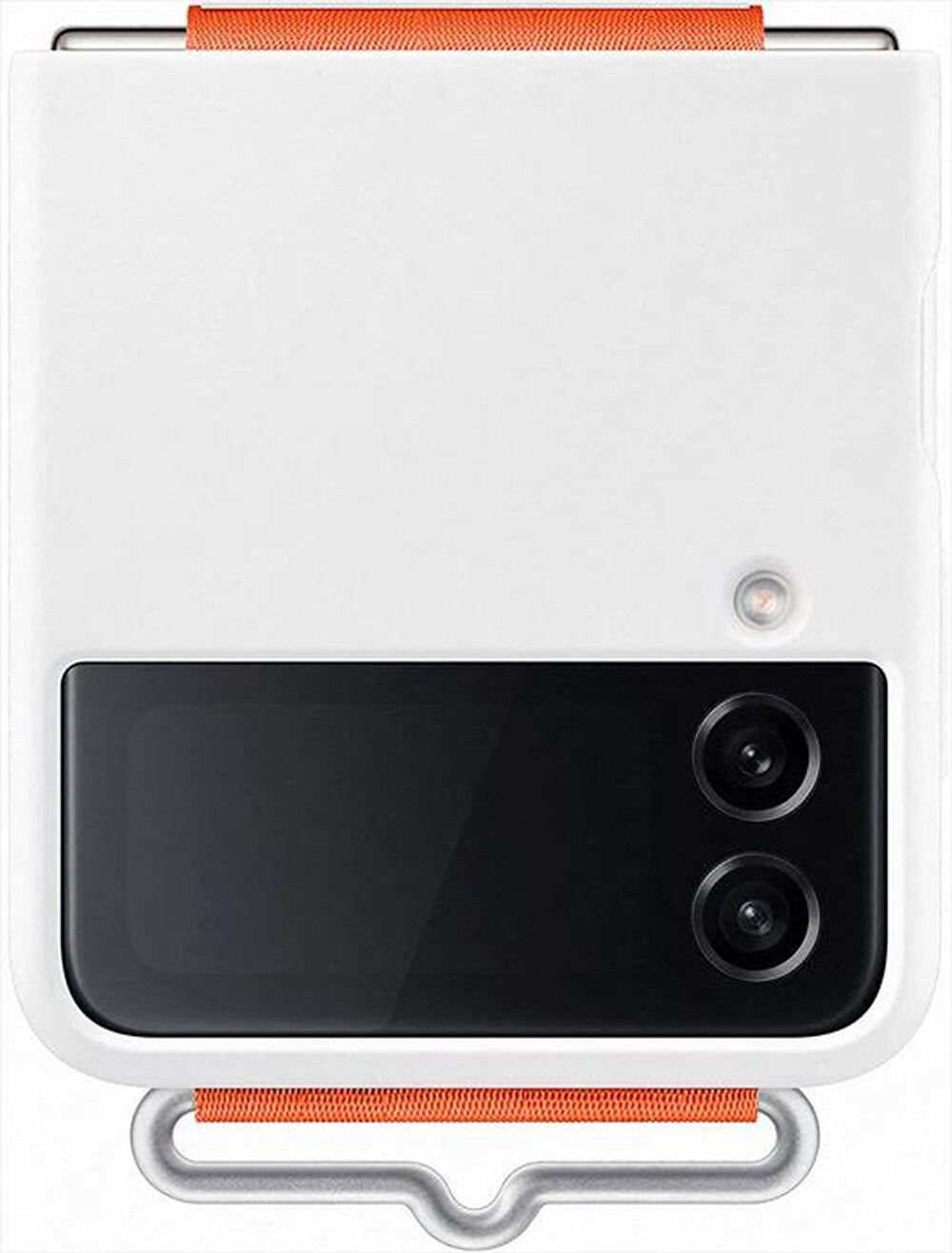 "SAMSUNG - Cover con Strap Galaxy Z Flip 4-Bianco"